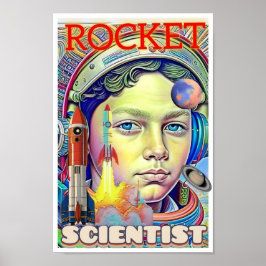 ロケット科学者の少年 ポスター