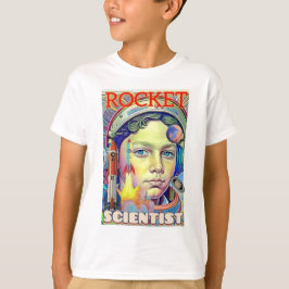ロケット科学者少年 Tシャツ