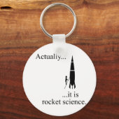 ロケット科学者 キーホルダー (正面)
