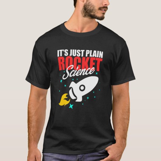 ロケット科学航空宇宙技術者協会 Tシャツ (正面)