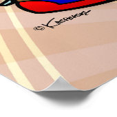 ロケット科学 ポスター (角)