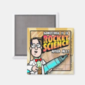 ロケット科学 マグネット (正面/裏面)