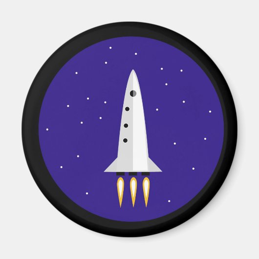 ロケット科学 マグネット (正面)