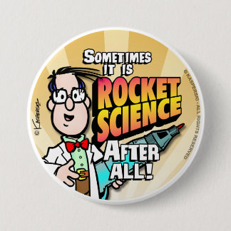 ロケット科学 缶バッジ