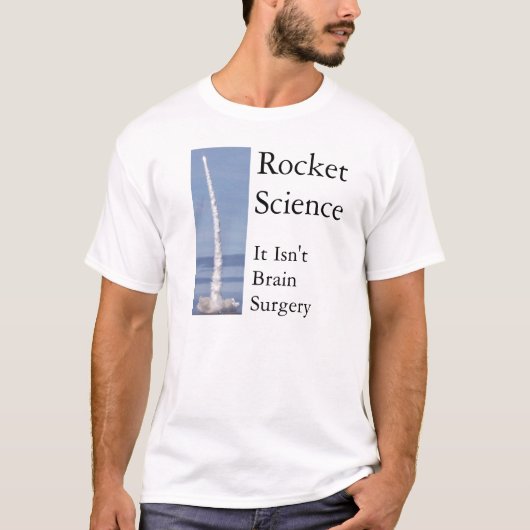 ロケット科学 Tシャツ (正面)