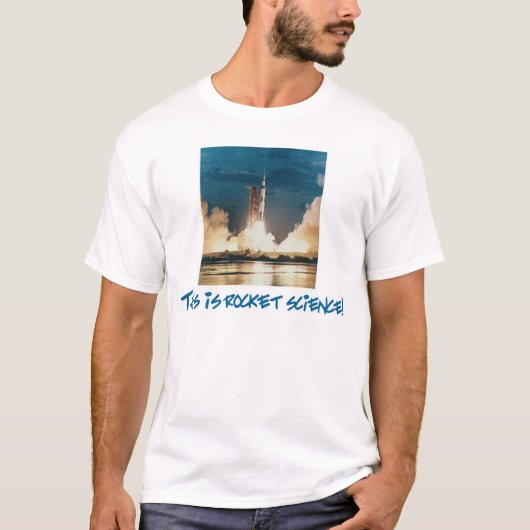 ロケット科学 Tシャツ (正面)