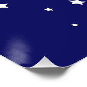 ロケット船のキッズに乗った可愛いパンダのクマ宇宙飛行士 ポスター (コーナー)