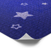 ロケット船プリント ポスター (角)