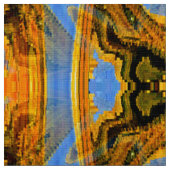 ロケット船会議….. ファブリック (クローズアップ)