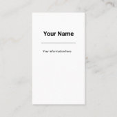 ロケット船名刺 名刺 (裏面)