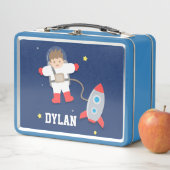 ロケット船宇宙小宇宙飛行士 メタルランチボックス (インサイチュ)