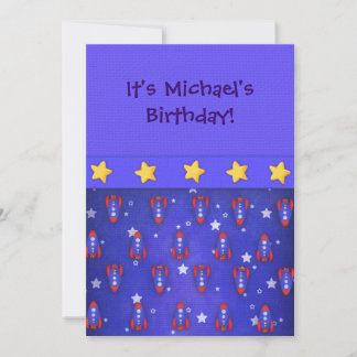 ロケット船招待状 招待状