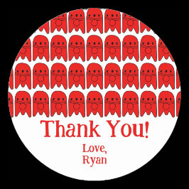 ロケット船誕生日パーティー ラウンドシール