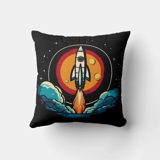 ロケット船 クッション (裏面)