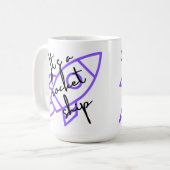 ロケット船 コーヒーマグカップ (正面左)