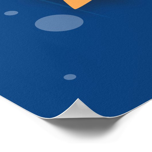 ロケット船 ポスター (角)