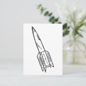 ロケット船 ポストカード (スタンド正面)