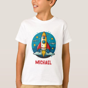 ロケット船 Tシャツ
