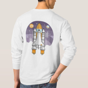 ロケット船 Tシャツ