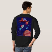 ロケット船 Tシャツ (裏面フル)