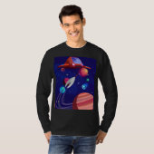 ロケット船 Tシャツ (正面フル)