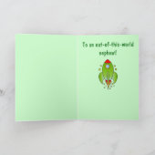 ロケット艦の現世の甥 カード (内部)