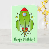 ロケット艦の現世の甥 カード (黄色い花)