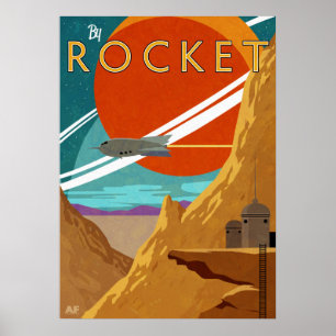 ロケット著 ポスター