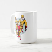 ロケット遠くに! コーヒーマグカップ (正面左)