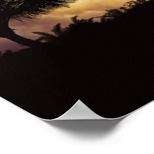 ロケット離陸 ポスター (角)