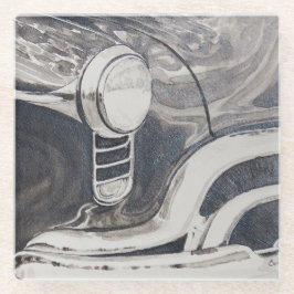 ロケット88オルズモバイルコースター ガラスコースター