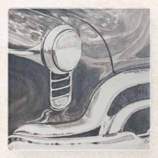 ロケット88オルズモバイルコースター ガラスコースター