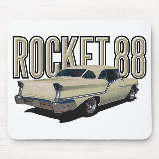 ロケット88 マウスパッド (正面)