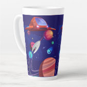 ロケット カフェラテマグ (左アングル)