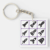 ロケット キーホルダー (正面)