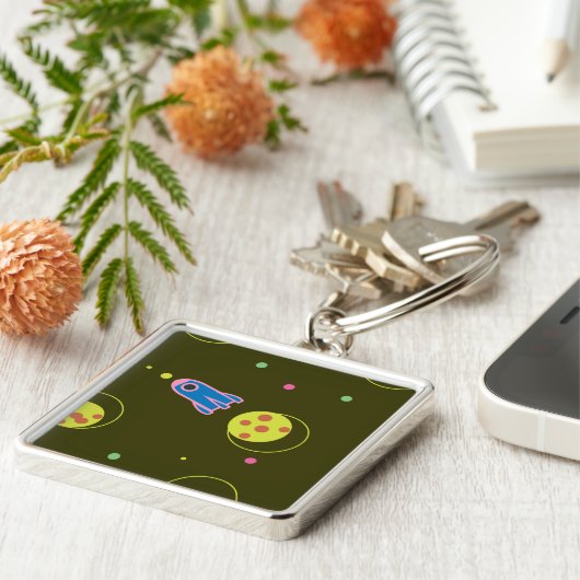 ロケット キーホルダー (側面)