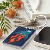 ロケット キーホルダー (正面右)