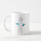 ロケット コーヒーマグカップ (左)