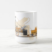 ロケット コーヒーマグカップ (中央)