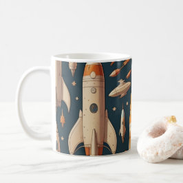 ロケット コーヒーマグカップ