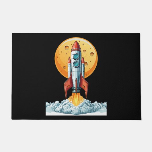 ロケット ドアマット (正面)