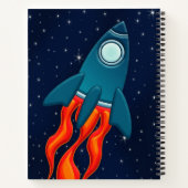 ロケット   ノートブック (裏面)