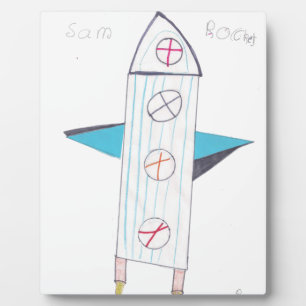 ロケット フォトプラーク