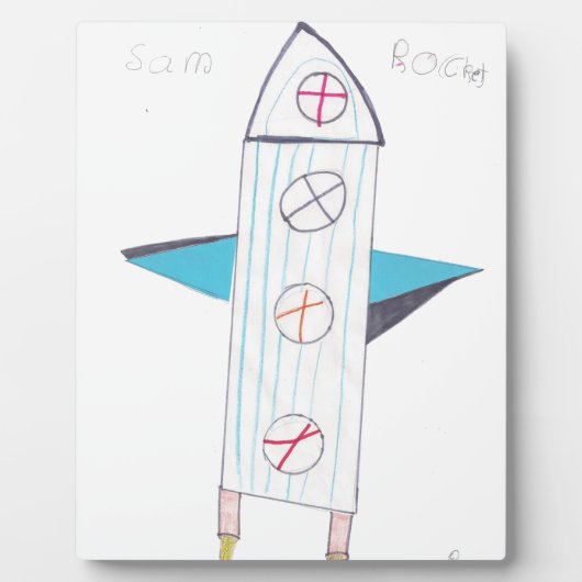 ロケット フォトプラーク (正面)