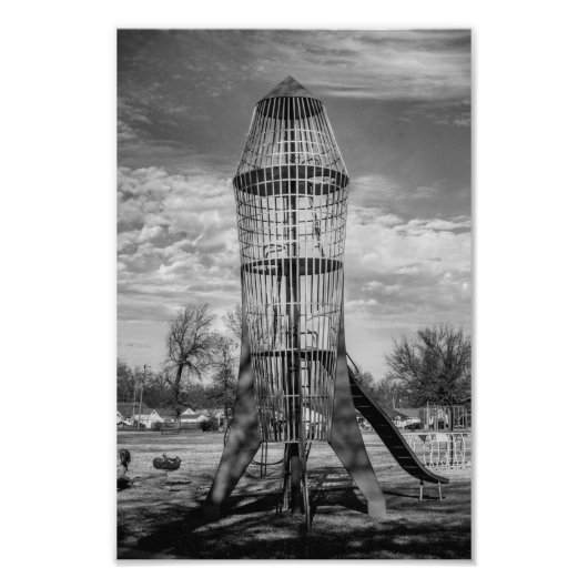 ロケット フォトプリント            (正面)