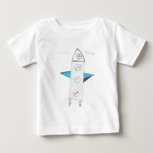 ロケット ベビーTシャツ (正面)