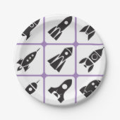 ロケット ペーパープレート (正面)