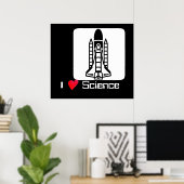 ロケット ポスター (ホームオフィス)