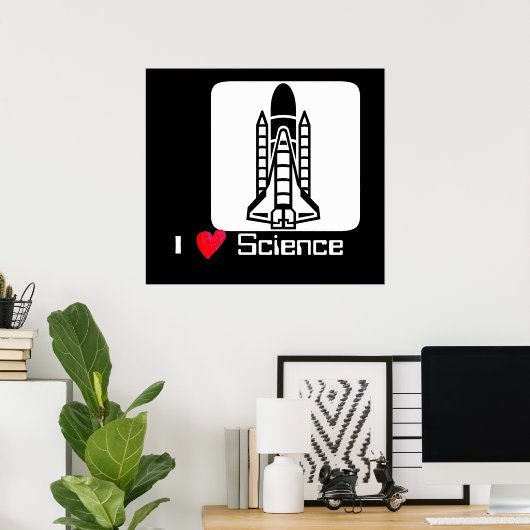 ロケット ポスター (ホームオフィス)