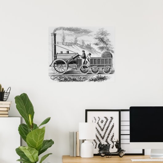 ロケット ポスター (ホームオフィス)